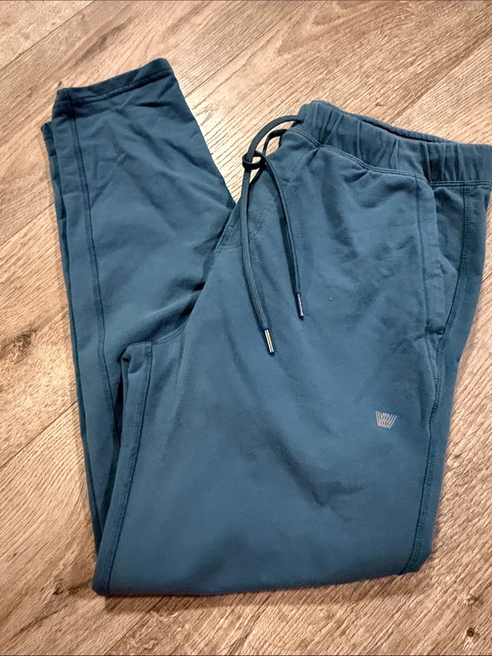 Mack Weldon Men's Drawstring Jogger Pants in Teal